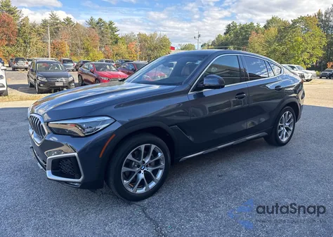 2020 BMW X6 Sdrive40I z USA, uszkodzony, nr VIN 5UXCY4C09L9D42959